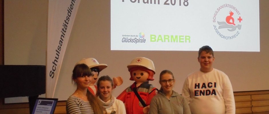 Schüler*innen beim DRK in Freiburg